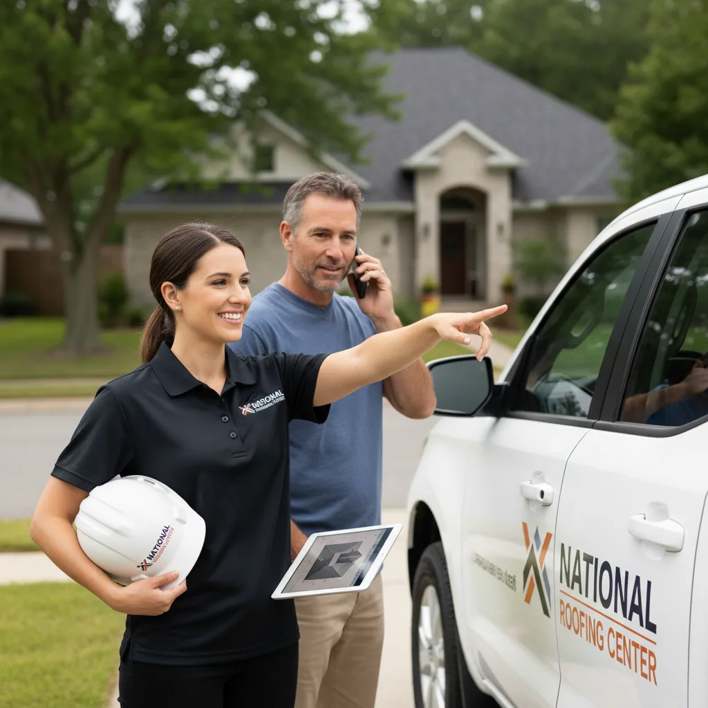 National Roofing Center customer support in Sedgwick